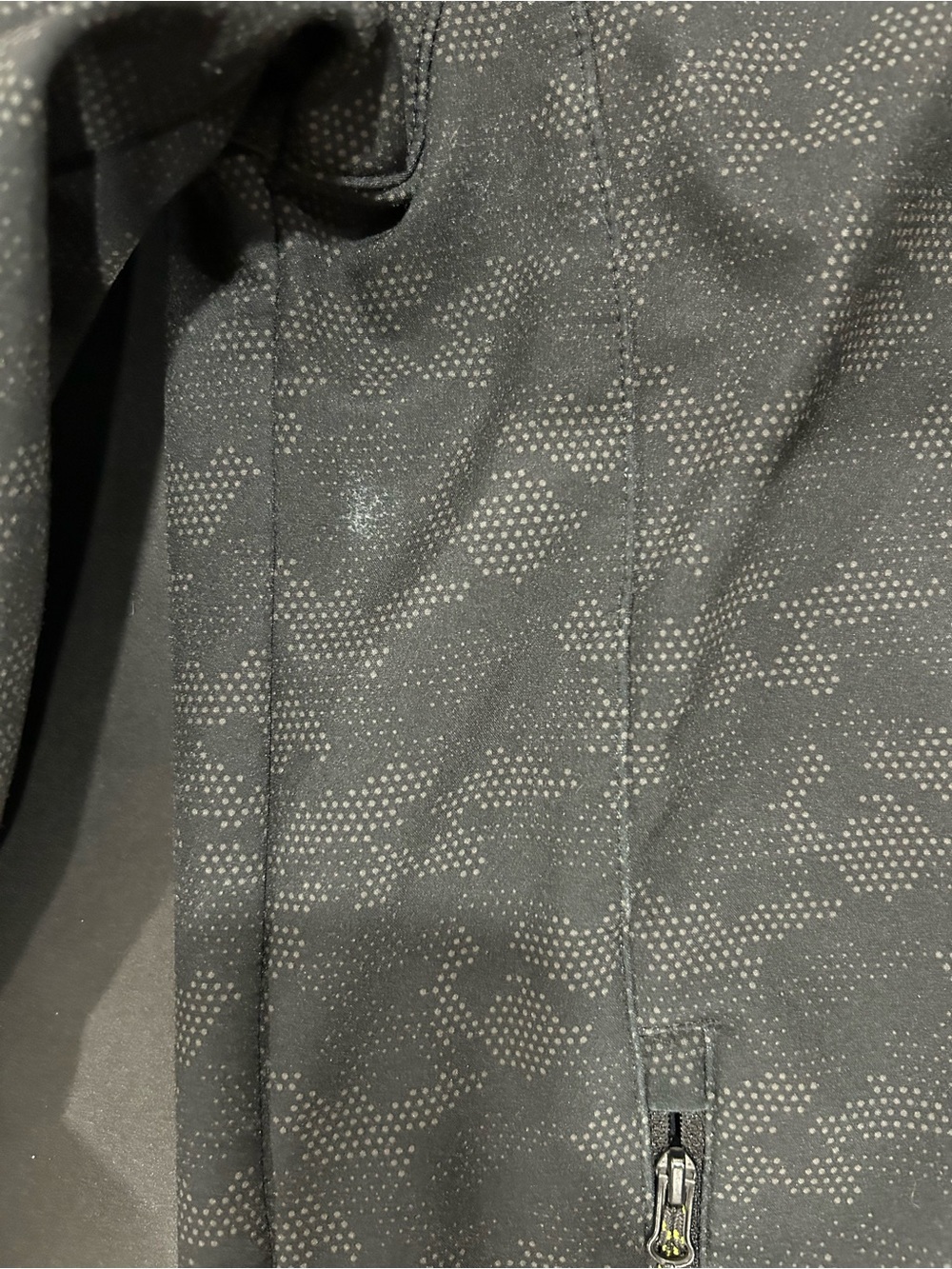 Black Camo Hooded Softshell Jacket - Picture 6 of 6